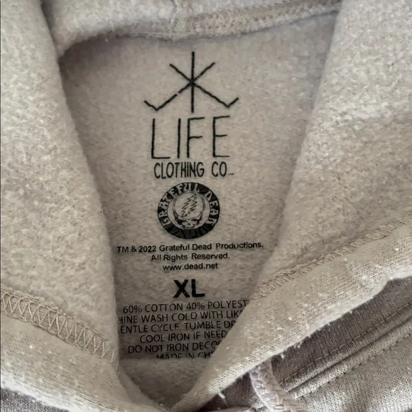 Grateful Dead Dancing Bear Hoodie - Picture 5 of 7